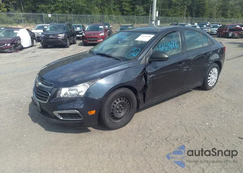 2015 Chevrolet Cruze Ls из США, поврежденный, VIN 1G1PA5SG4F7220446